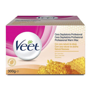 Veet Professional Warm Wax Natural Beeswax Stripless 300G