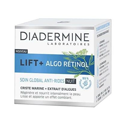 Lift+Algo Rétinol Soin anti-rides Nuit 50ml Diadermine