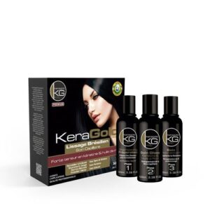 KeraGold Kit Lissage Brésilien 360 ml (3x120ml)
