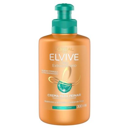L'Oreal Elvive Crema Para Peinar Óleo Extraordinario Rizos 300ml