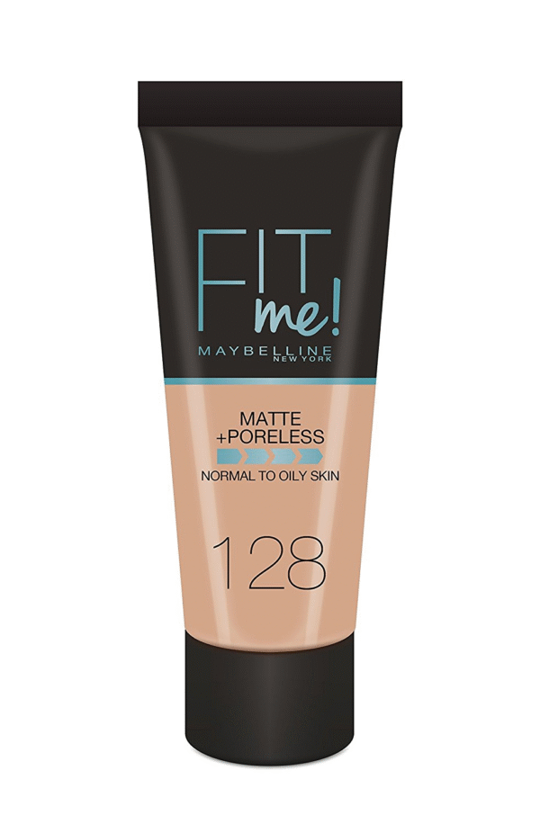 MAYBELLINE – Fit Me – Matte & Poreless – Fond De Teint Tube – 128