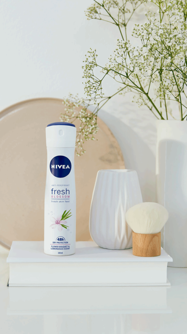 Nivea deodorant 150 ml fresh blossom