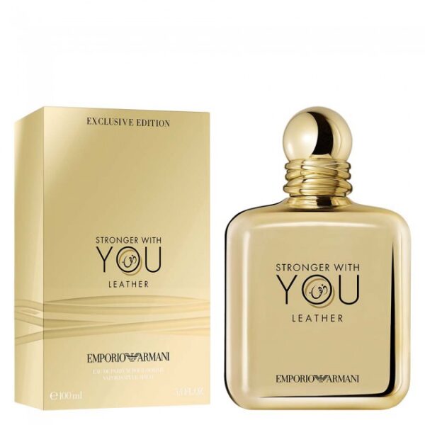 Emporio Armani Stronger With You Leather Pour Lui – Image 2