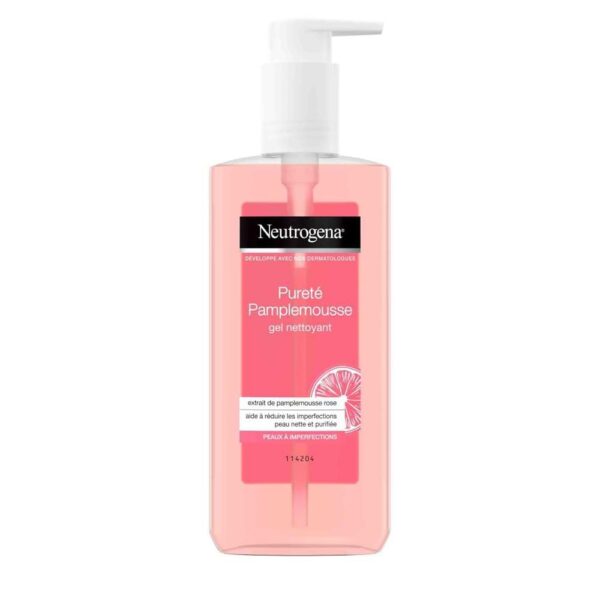Neutrogena Pureté Pamplemousse : gel nettoyant 200ML
