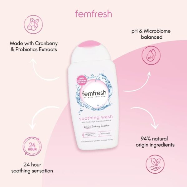 Femfresh - Gel-Crème Apaisant - Confort & Protection - Utilisation quotidienne - pH neutre - – Image 2