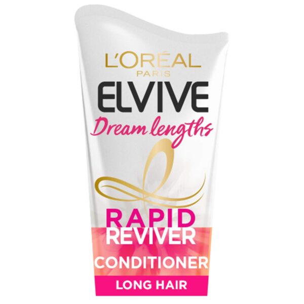 ⁦L'Oréal Elvive Dream Lengths Reviveur Rapide Puissance Après-shampooing, 180ml (L'emballage peut varier)⁩ - الصورة ⁦4⁩