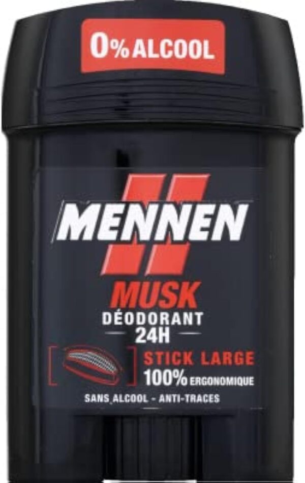 Mennen Deodorant Stick for Men, Musk