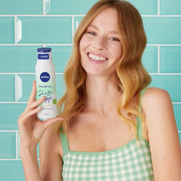 ⁦Nivea Shampoo 300ml zarte Köpfe Erfrischend⁩ - الصورة ⁦5⁩