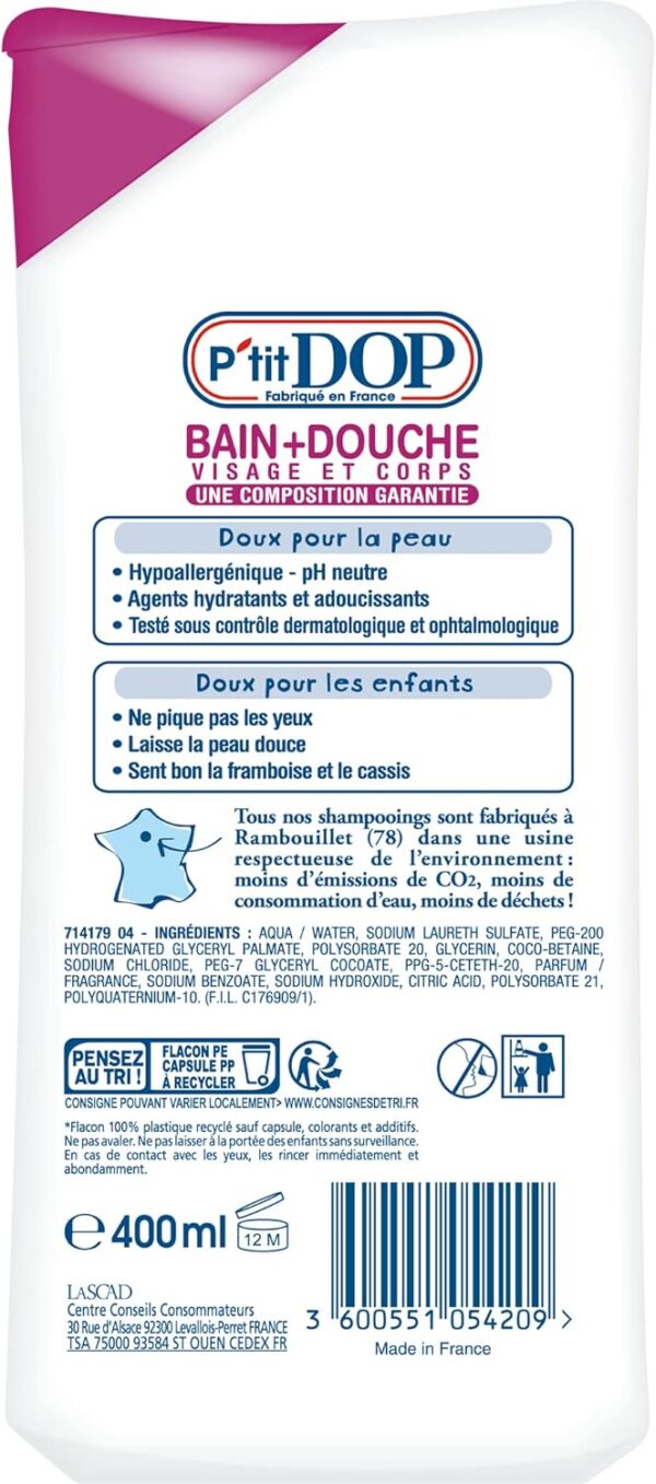 DOP P'tit Bain-Douche au parfum framboise-cassis – Image 3