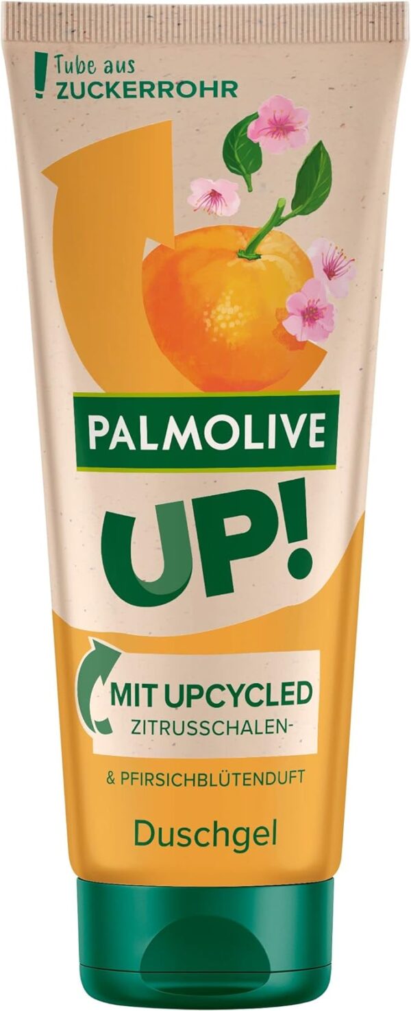 Palmolive Up! Duschgel mit upcycled Rosenblüten & Schwarzteeduft – Image 4