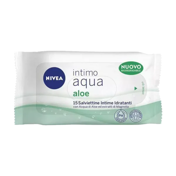 Nivea Intimo Aqua Aloe Lingettes intimes