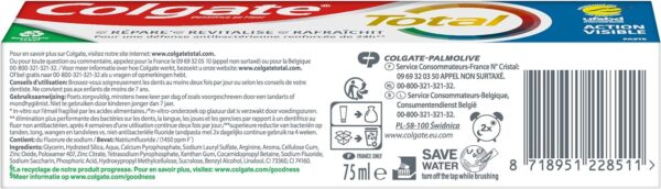 Dentifrice Colgate Total Visible Action – Image 3