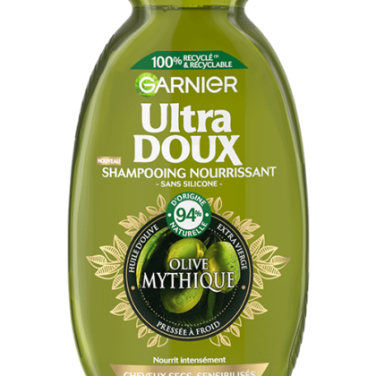 GARNIER ULTRA DOUX Shampooing Nourrissant Olive Mythique