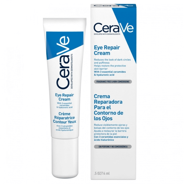 Crème Réparatrice Contour Yeux 14 ml -CeraVe – Image 2