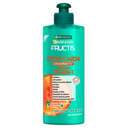 Garnier Fructis Stop Hair Loss Grow Crème Coiffante Forte 10 EN 1 300 ML