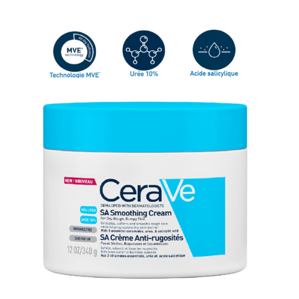 ⁦SA Crème Anti-Rugosités 340 g -CeraVe⁩ - الصورة ⁦2⁩