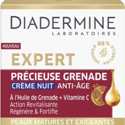 Expert Crème de Nuit – Précieuse Grenade 50 ml -DIADERMINE