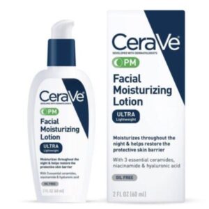 CeraVe PM Ultra Lightweight Facial Moisturizing Lotion 60m