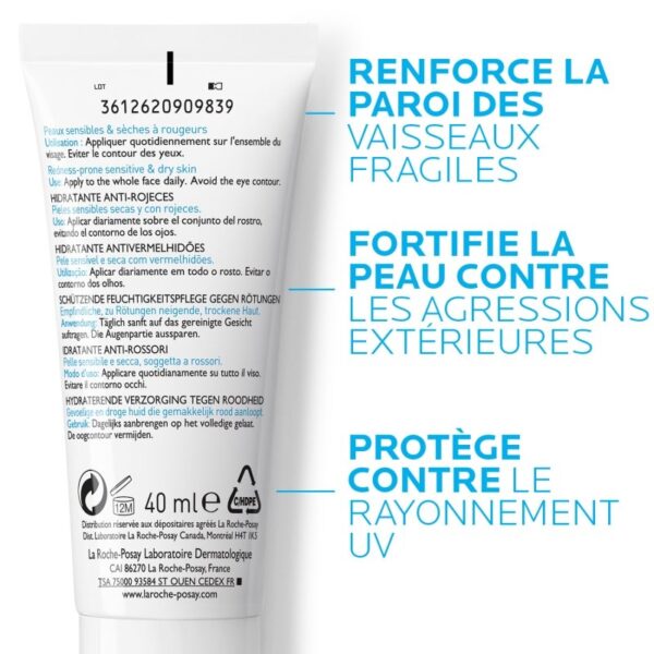 Rosaliac UV Riche Anti-Rougeurs 40ml La Roche Posay KB – Image 2