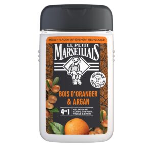 le petit marseillais Gel Douche Homme Bois d'Oranger & Argan