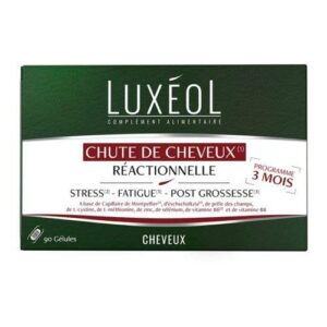 Chute de Cheveux Réactionnelle 90 gélules Luxéol