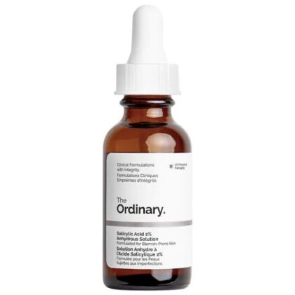 Solution anhydre d’acide salicylique 2% 30ml The Ordinary