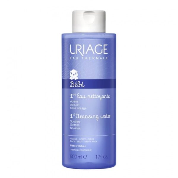 Eau nettoyante sans rinçage bebe 1ER 500ml Uriage