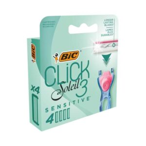 Bic Click Soleil 3 Sensitive 4 Recharges