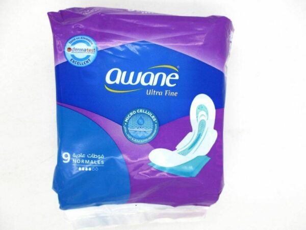 Awane Ultra Fine Normale 9 serviettes