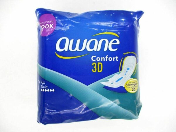 Awane 3D Confort Nuit 7 serviettes