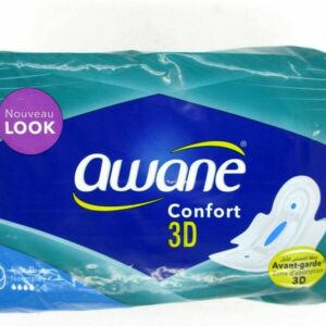 Awane 3D Confort Normale 9 serviettes