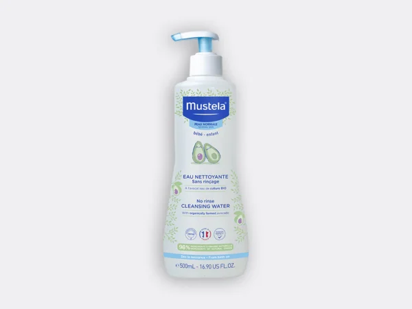 Mustela Eau nettoyante bébé sans rinçage à l'avocat BIO