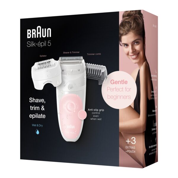 Épilateur électrique Braun Silk-épil SE-5620 – Image 4