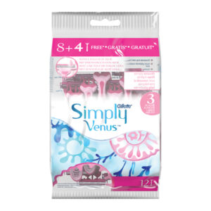 Gillette simply venus 3 lames 8+4 pcs